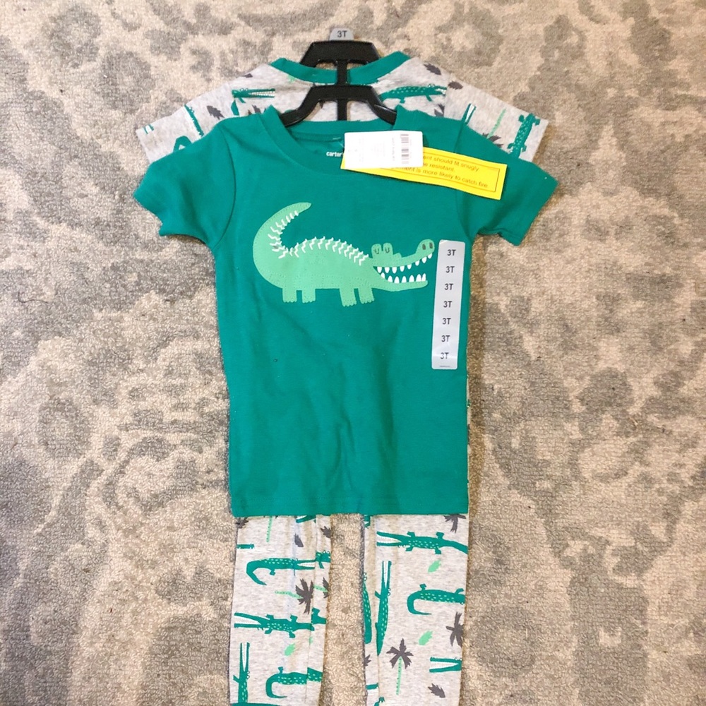 Carter’s 3 Piece Boys Pajamas NWT